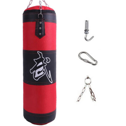 Punch Sandbag – Durable Boxing Heavy Bag with Metal Chain for Fitness Training